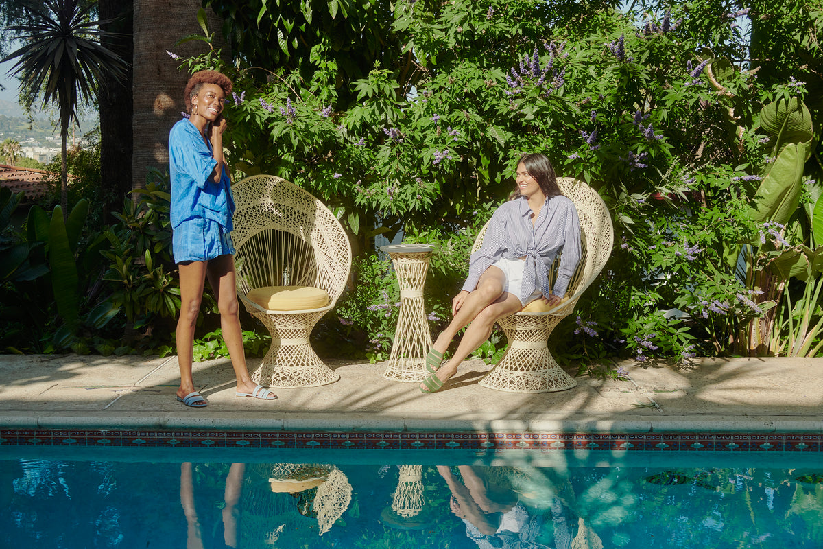 Ma'am Shoes | Ready-to-wear, comfortable heels and flats for the modern woman.  Made in Los Angeles from finely crafted Italian suede and leather.