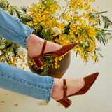 Ma'am Shoes | Ready-to-wear luxury. Comfortable heels and flats for the modern woman. Made in Los Angeles with finely crafted Italian suede and leather.