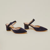 Ma'am Shoes | Ready-to-wear luxury. Comfortable heels and flats for the modern woman. Made in Los Angeles with finely crafted Italian suede and leather.