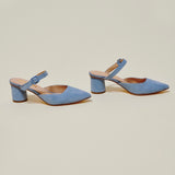 Ma'am Shoes | Ready-to-wear luxury. Comfortable heels and flats for the modern woman. Made in Los Angeles with finely crafted Italian suede and leather.